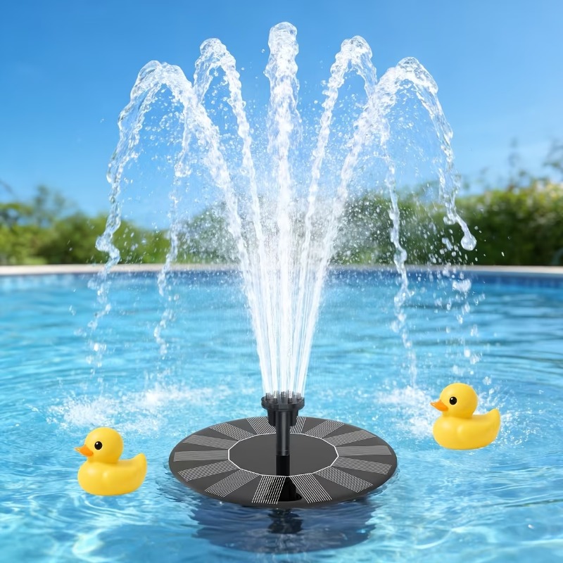 Bonsai Garden Fountain - Zonnefonteinpomp, 13cm | Drijvende waterpomp met