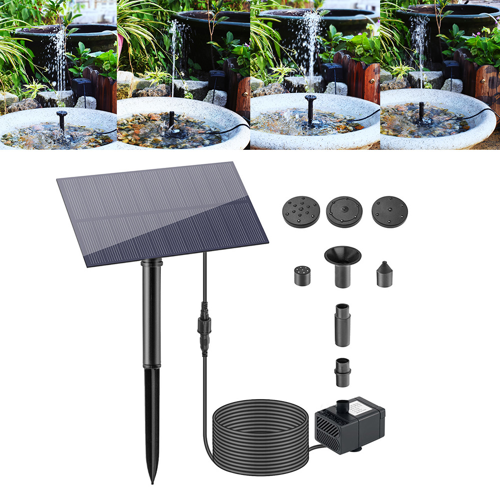 Bonsai Garden Fountain - 5W 5V Waterfontein Tuindecoratie met Staak