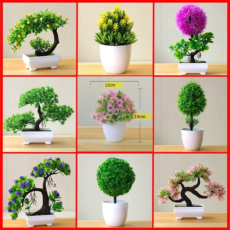 Bonsai Garden For Home - Kunstmatige kleine boom in pot, nep