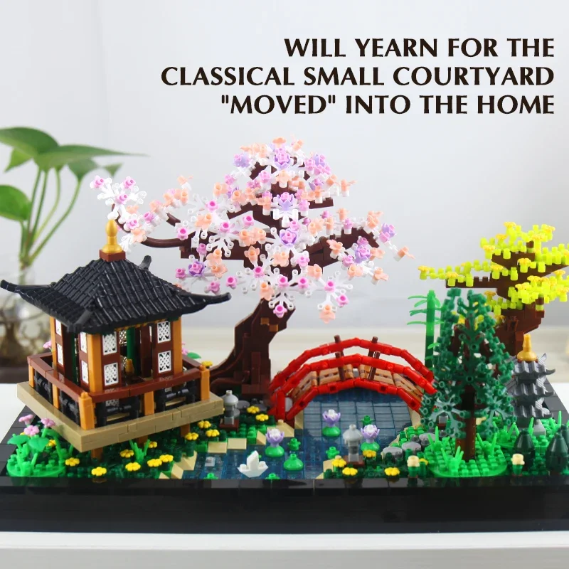 Bonsai Tree Zen Garden - DIY Zen Realm Tuin Bouwstenen Creatieve