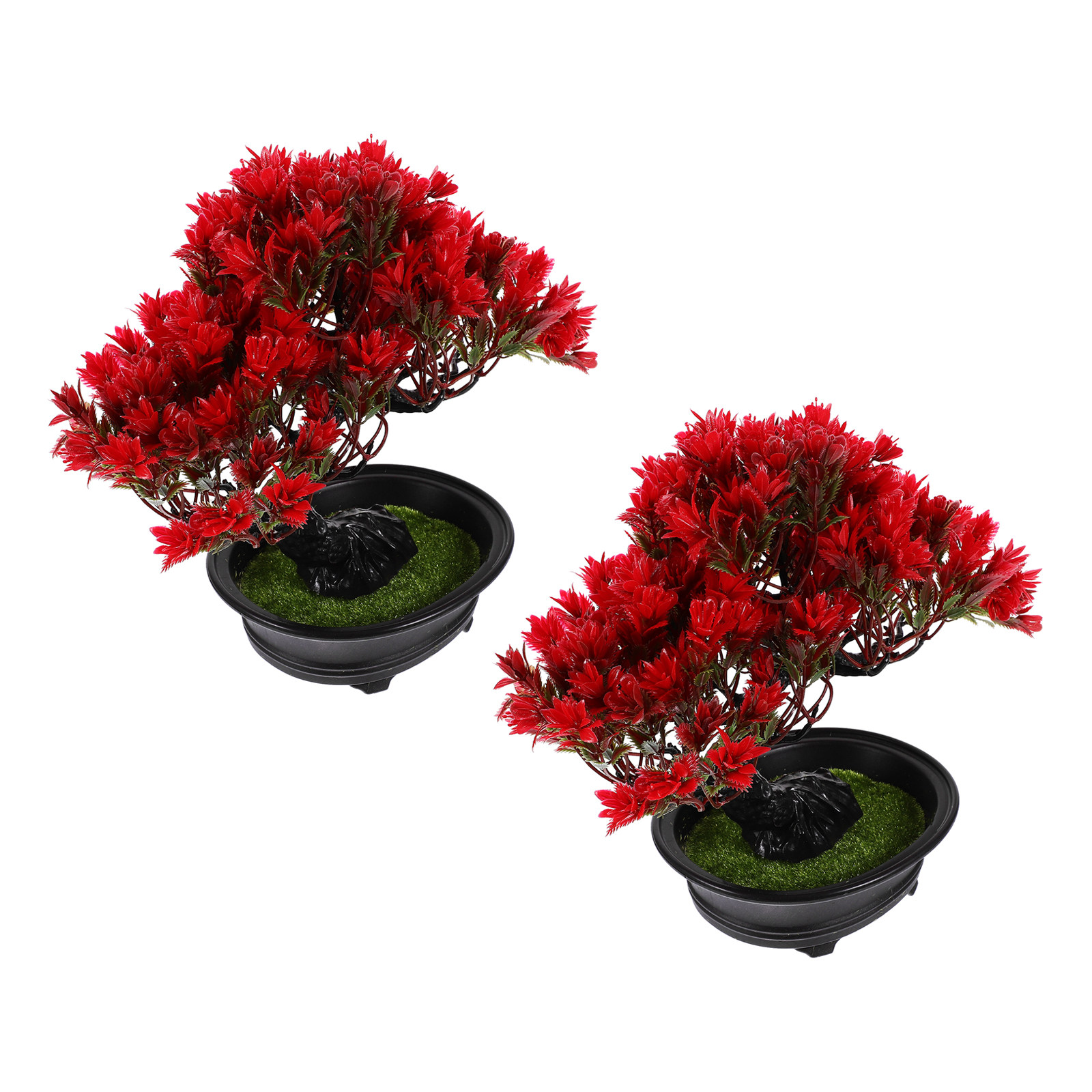 Bonsai Tree Zen Garden - 2 stuks 13 inch hoge kantoorbonsai