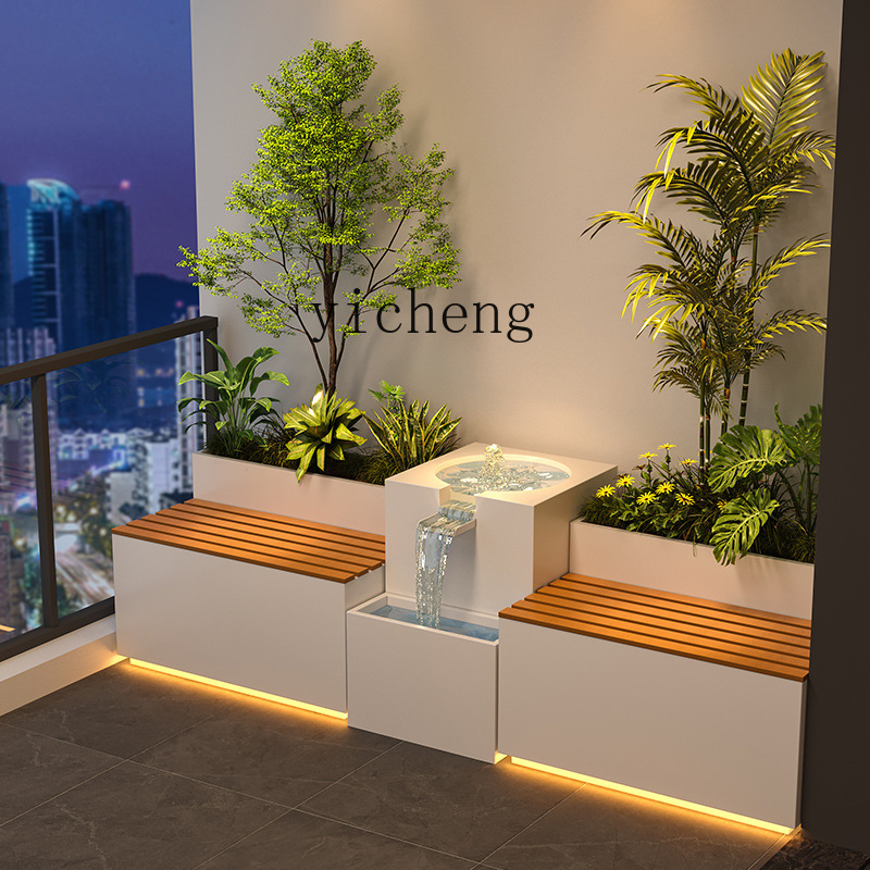 Tuinbalkon Bloembak Zitkruk Wa - Bonsai Garden Fountain recensie en prijs