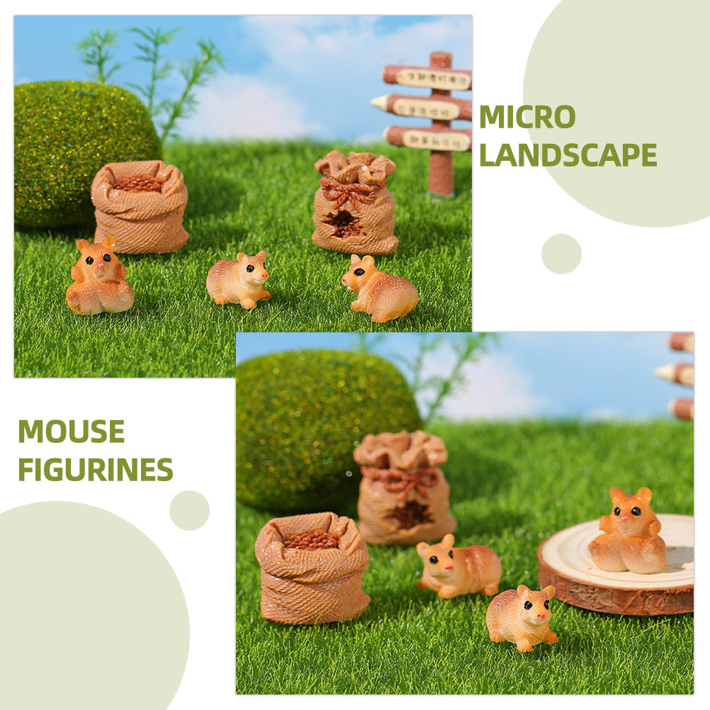 1Set Schattige Harsen Mini Rat - Bonsai Garden Backyard recensie en prijs