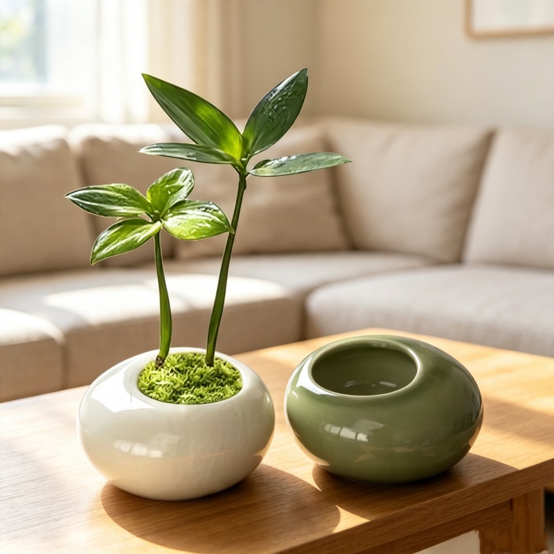 Mini ijsgeglazuurde plantenpot - Bonsai Garden Art recensie en prijs
