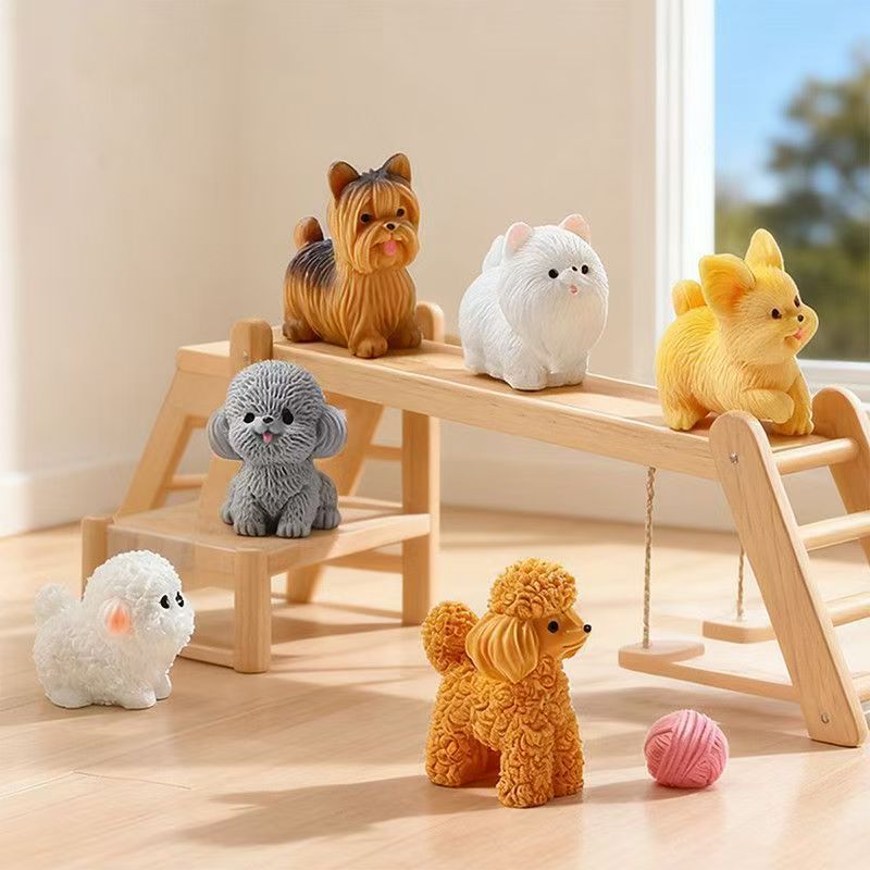 Schattig Teddy Poedel Puppy Kl - Bonsai Garden Art recensie en prijs
