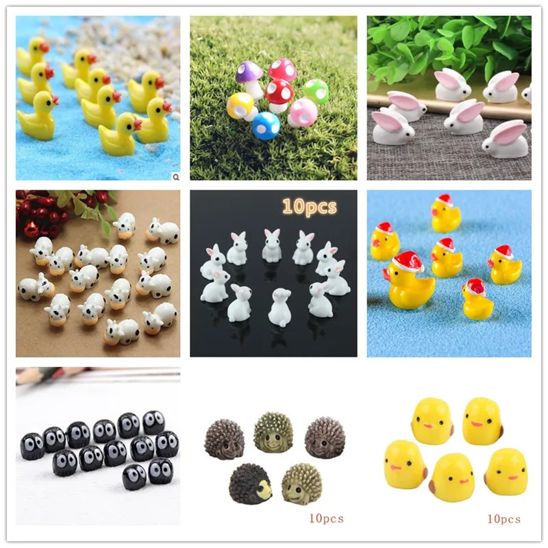 10Pcs/Egel En Koeien/Leuke Die - Bonsai Garden Art recensie en prijs