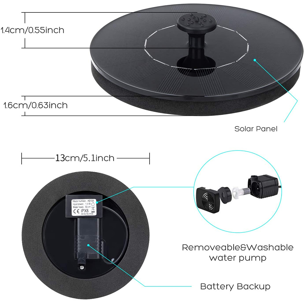 Watervalfontein Mini Solar Wat - Bonsai Garden Fountain recensie en prijs