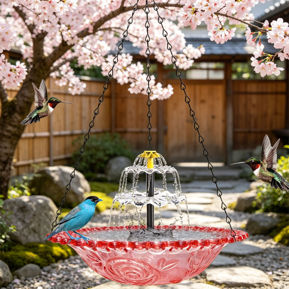 Zonne-aangedreven hangende vog - Bonsai Garden Backyard recensie en prijs