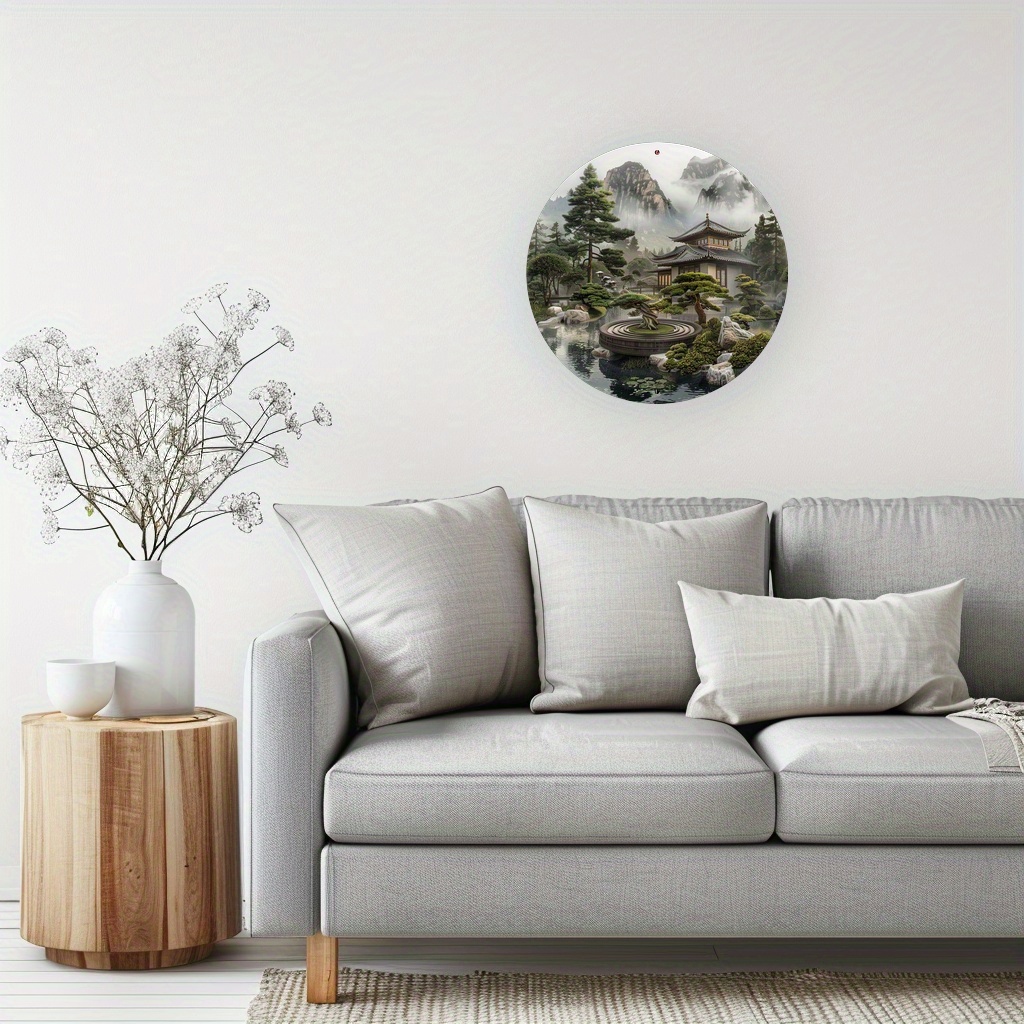 Rustige Japanse Zen-tuin ronde - Bonsai Tree Zen Garden recensie en prijs