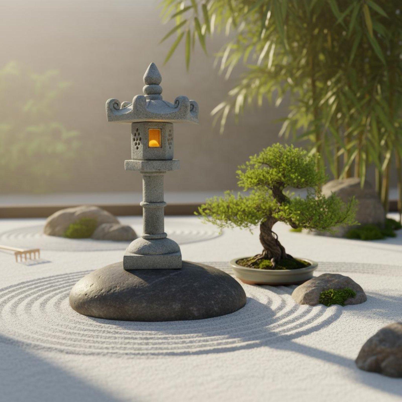 Landschapslantaarn Japanse lan - Bonsai Garden Usa recensie en prijs