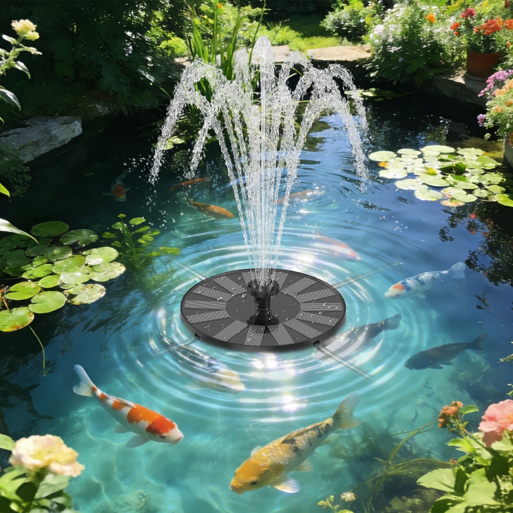 Nieuwe 1.4W zonnefontein stabi - Bonsai Garden Fountain recensie en prijs