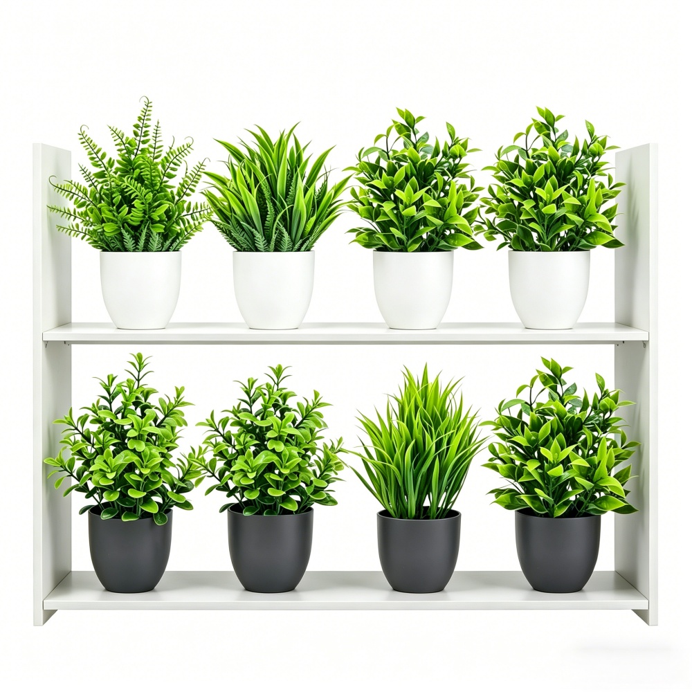 4 stks/set Mini Kunstplanten I - Bonsai Garden For Home recensie en prijs