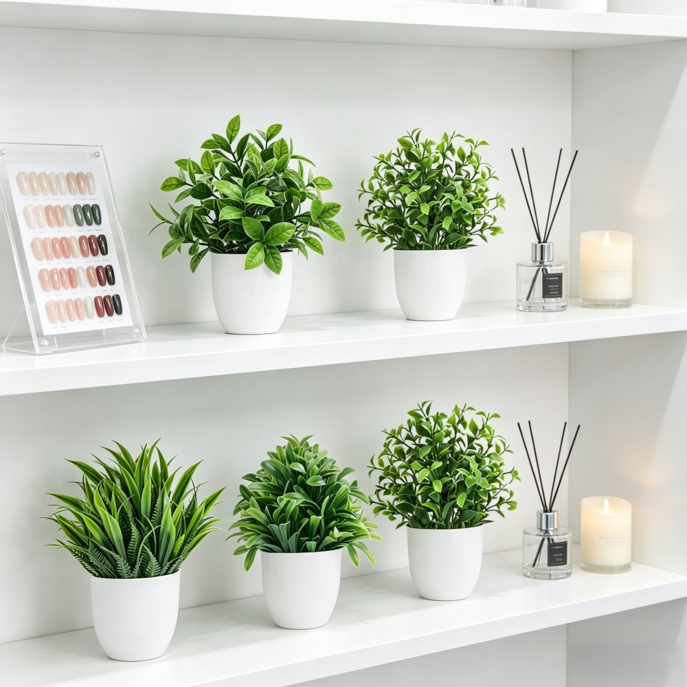 4 stks/set Mini Kunstplanten I - Bonsai Garden For Home recensie en prijs