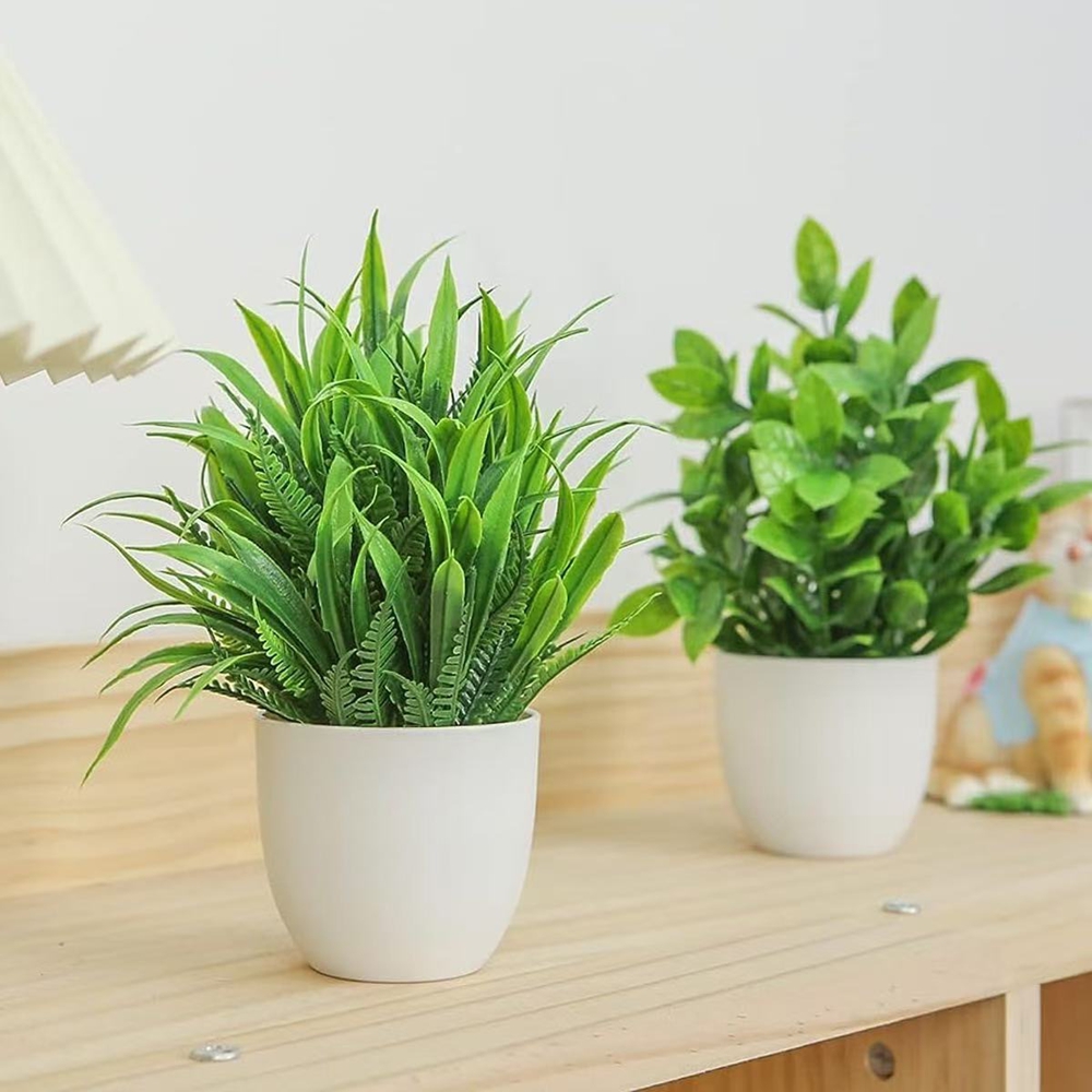 4 stks/set Mini Kunstplanten I - Bonsai Garden For Home recensie en prijs