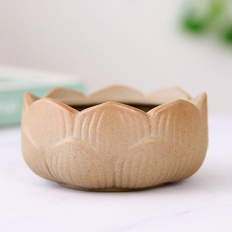 Grof Aardewerk Lotus Groene Pl - Bonsai Garden Art recensie en prijs