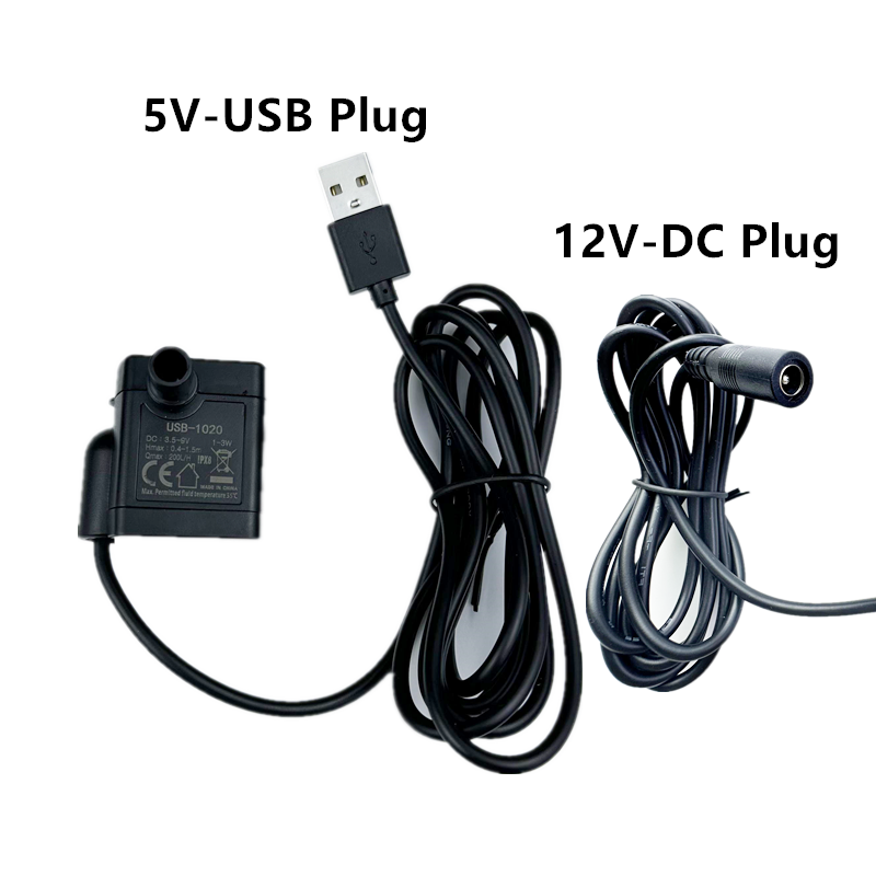 1PCS waterpomp 5V USB Plug 3W  - Bonsai Garden Fountain recensie en prijs