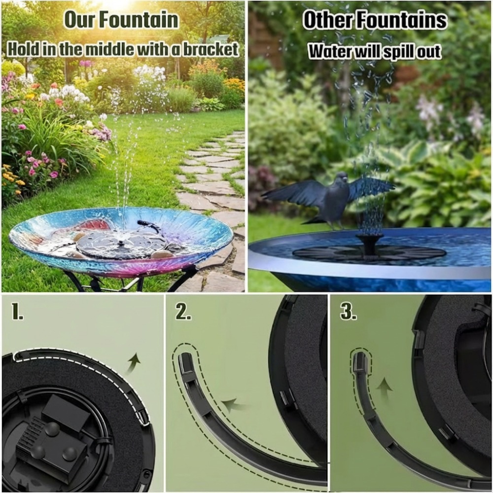 Zonne-fonteinpomp, DIY waterfo - Bonsai Garden Fountain recensie en prijs